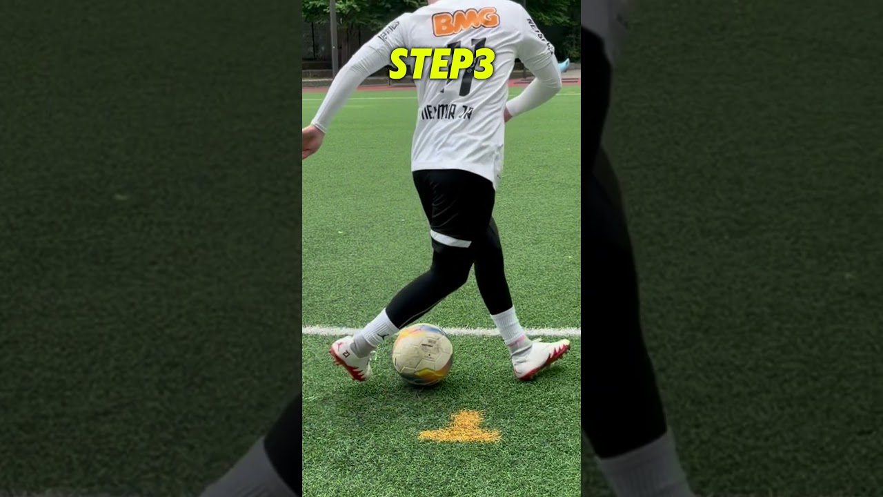 football skill tutorial 🔥#football #footballplayer #footballskills #neymar #soccer