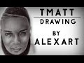 Tmatt440  speed drawing by alexart  juin 2015 