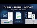 Body Shop Claim Module | Insurance Claim Workflow + Denting Painting Invoice | Dealer ERP Demo