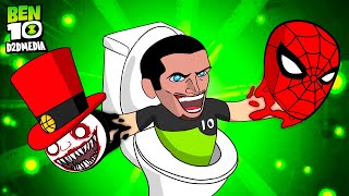 Evolution Of Skibidi Toilet Ben 10 Skibidi Toilet Fanmade Transformation D2D Ben 10