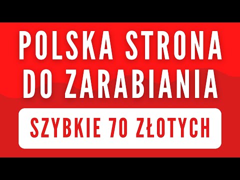Szybkie 70 złotych na PayPal - POLSKA STRONA DO ZARABIANIA W INTERNECIE -  YouTube