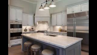 Corner stove kitchen design