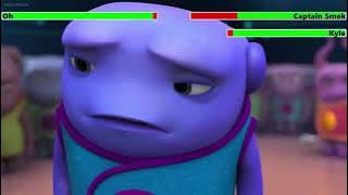 Oh vs. Captain Smek with healthbars