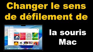 Comment changer le sens de défilement de la souris mac | inverser le sens de la molette