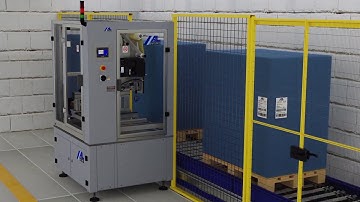 Pallets automatisch etiketteren met een ALtech etiketteermachine