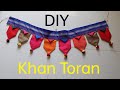 Diy khan torantoran making at homekhan toran design  giftideas handmade sewwithmadhavi