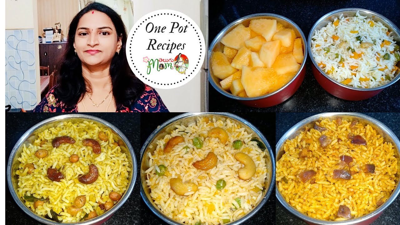 Quick and Easy Rice Recipes Part - 2 || One Pot Meal || Lunch Box
