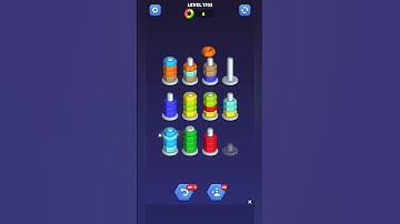 nut sort game/ level 1705 #shorts #ammycandycrush #gameplay #puzzlegames #mobilegames