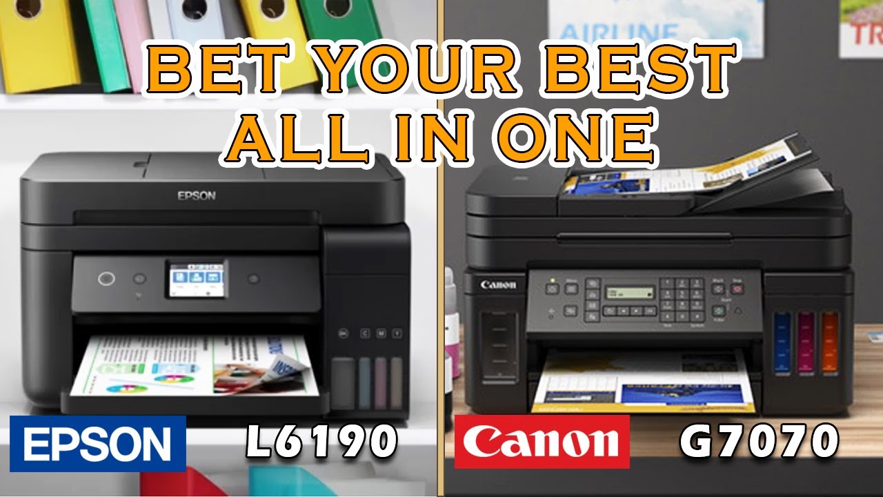 EPSON L6190 VS CANON G7070 | Comparison 