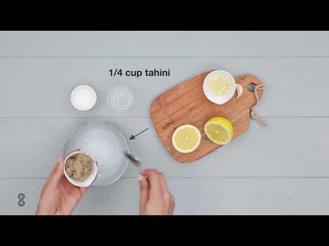 Homemade Lemon Tahini Dressing Recipe