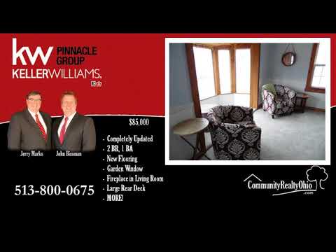 1 Bath Home for Sale 496 Valley View Dr, South Lebanon, OH home video tour