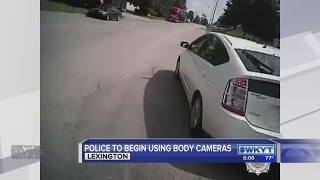 Lexington police to begin wearing body cameras in August