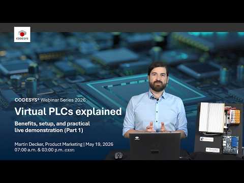 Virtual PLCs explained – Benefits, setup, and practical live demonstration (Part 1)