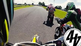 British Mini Bikes: Pit Bike Supermoto at Whilton Mill