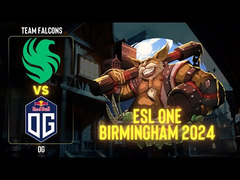 Видео: Team Falcons проти OG | Гра 2 | ESL One Birmingham 2024 - Playoffs