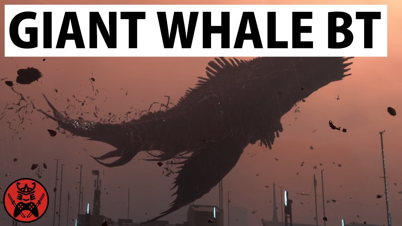 Death Stranding - Giant Whale BT Boss Fight (Hard / No Damage) 