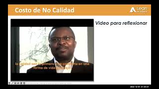 Costos de No Calidad Clase Muestra GRATIS