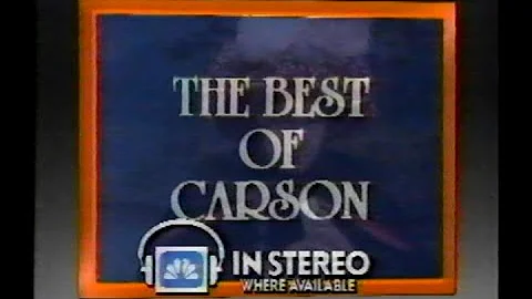 The Tonight Show starring Johnny Carson - a complete program from early 1987