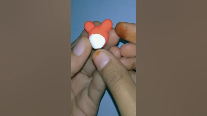 Cute frog  polymer clay #diy #diycrafts #youtubeshorts #subscribe