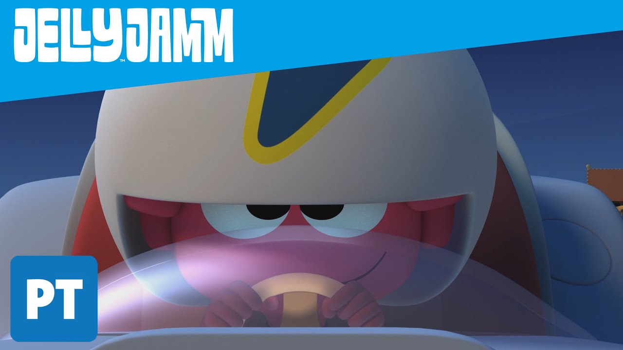 Jelly Jamm Português. Dia de Corrida! (T2 - EP55). Desenhos animados em português completos.