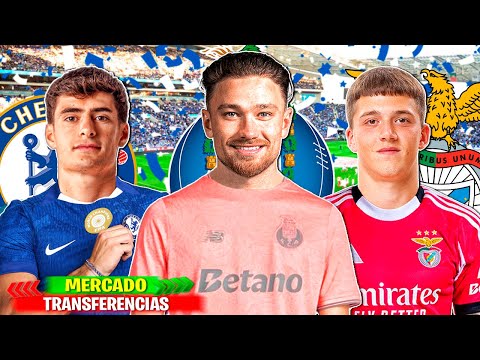10 CONFIRMED TRANSFERS | RUMORS 25/26! Kirill Benfica, Cash FC Porto, António Silva Chelsea