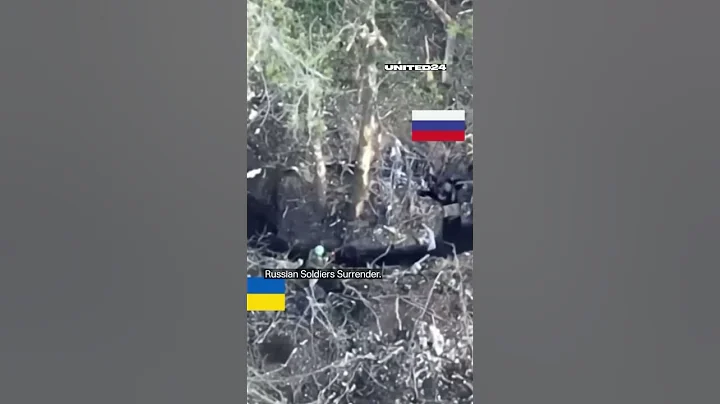 Bakhmut. Russian Soldiers Surrender. Ukrainian tank fires at Russian trenches #warinukraine #shorts - DayDayNews