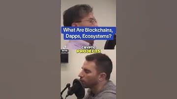 What are Blockchains, Dapps & Ecosystems?🤔