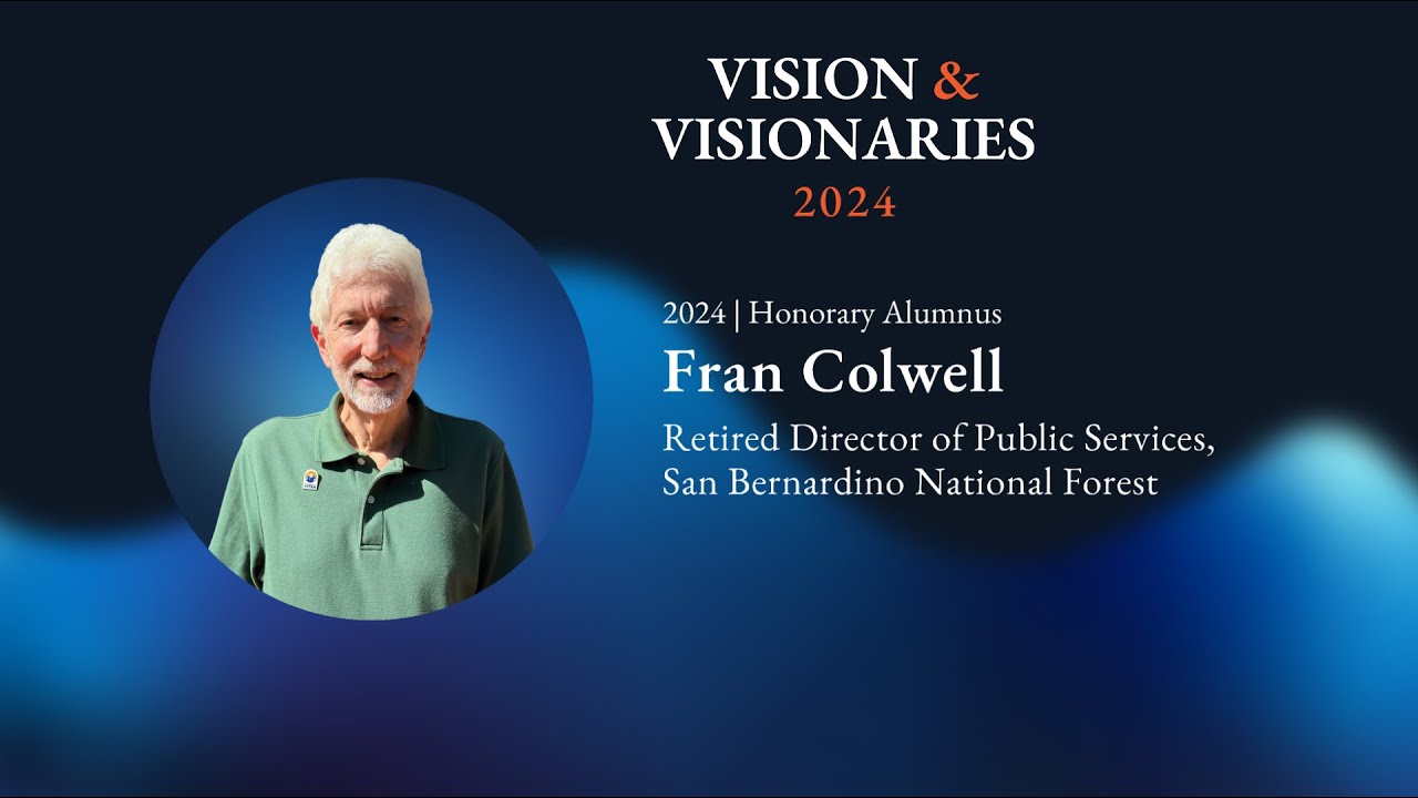 2024 Vision & Visionaries: Fran Colwell, Honorary Alumnus - YouTube