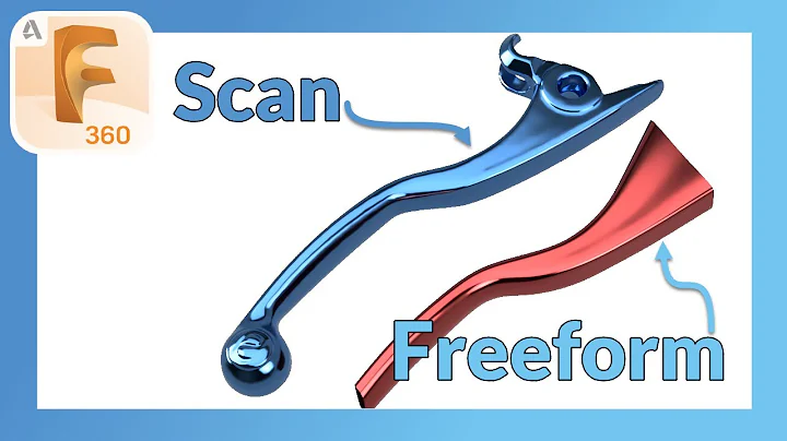 Reverse Engineer Workflows in #fusion360  Part 2 | How To Work Use Freeform Tools for Good Surfaces