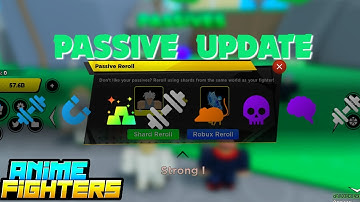 ALL FIGHTER PASSIVES IN ANIME FIGHTERS SIMULATOR