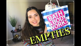 BATH AND BODY WORKS EMPTIES ~