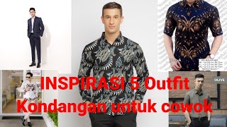 5 INSPIRING MEN'S WEDDING OUTFITS