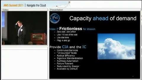 AWS Gov Summit 2011: Gus Hunt, CTO of the CIA