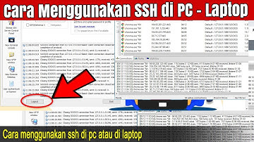 Cara Menggunakan SSH di PC atau Laptop