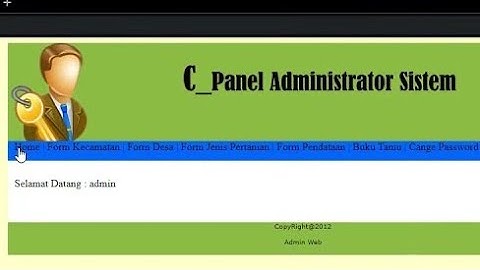Sistem Informasi Aplikasi Pertanian