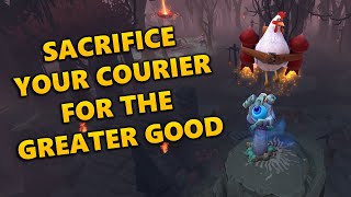 Scouting out smokes with your courier | +1 MMR Tips & Tricks Dota 2 7.31d