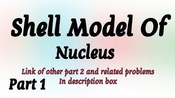 Shell Model of Nucleus Explained in Urdu/hindi - Complete Part 1