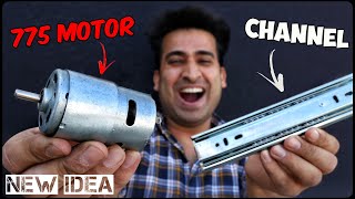 How To Make Amazing Machine Using 775 Motor & Drawer Channel - Top New Idea by Samar Experiment 65,622 views 2 months ago 16 minutes