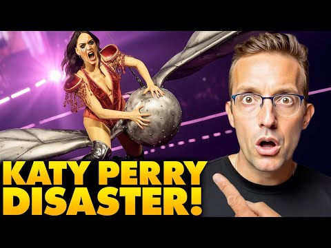 Astronaut Katy Perry SCREAMS As Prop Malfunctions Sending Her Free-Falling! Crowd Gasps, Humiliation