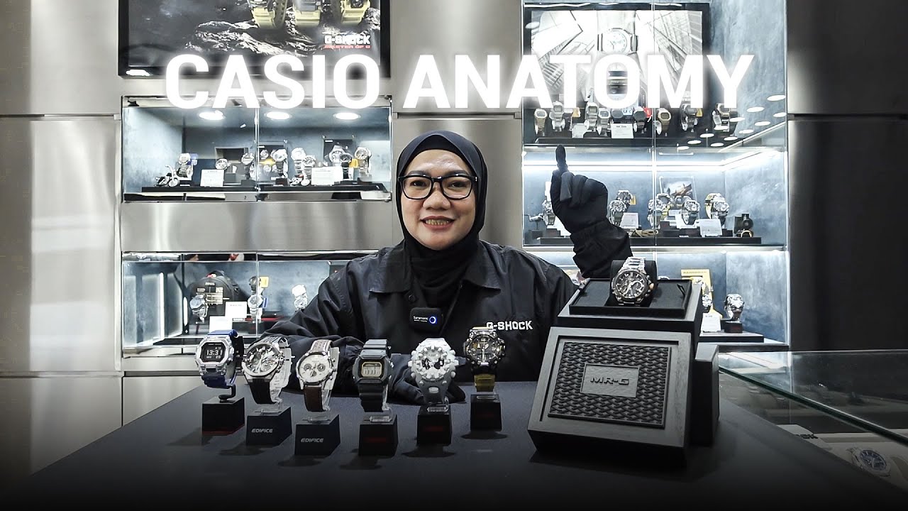 HOW TO UNDERSTAND YOUR CASIO: WATCH PARTHS EXPLAINED - CASIO WATCH ANATOMY | PART 1