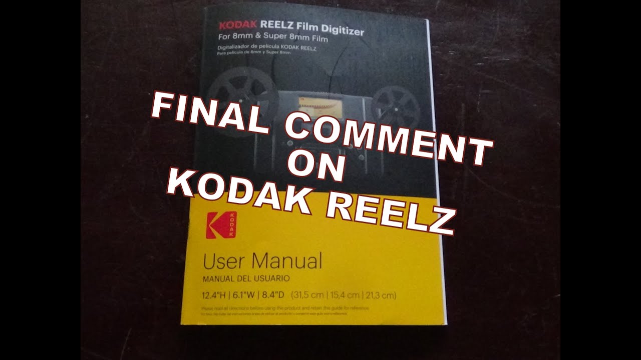 KODAK REELZ FINAL COMMENTS 