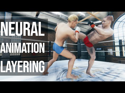 [SIGGRAPH 2021] Neural Animation Layering for Synthesizing Martial Arts Movements