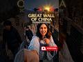 “I Asked Strangers at the Great Wall of China… 😳” #ai #shorts