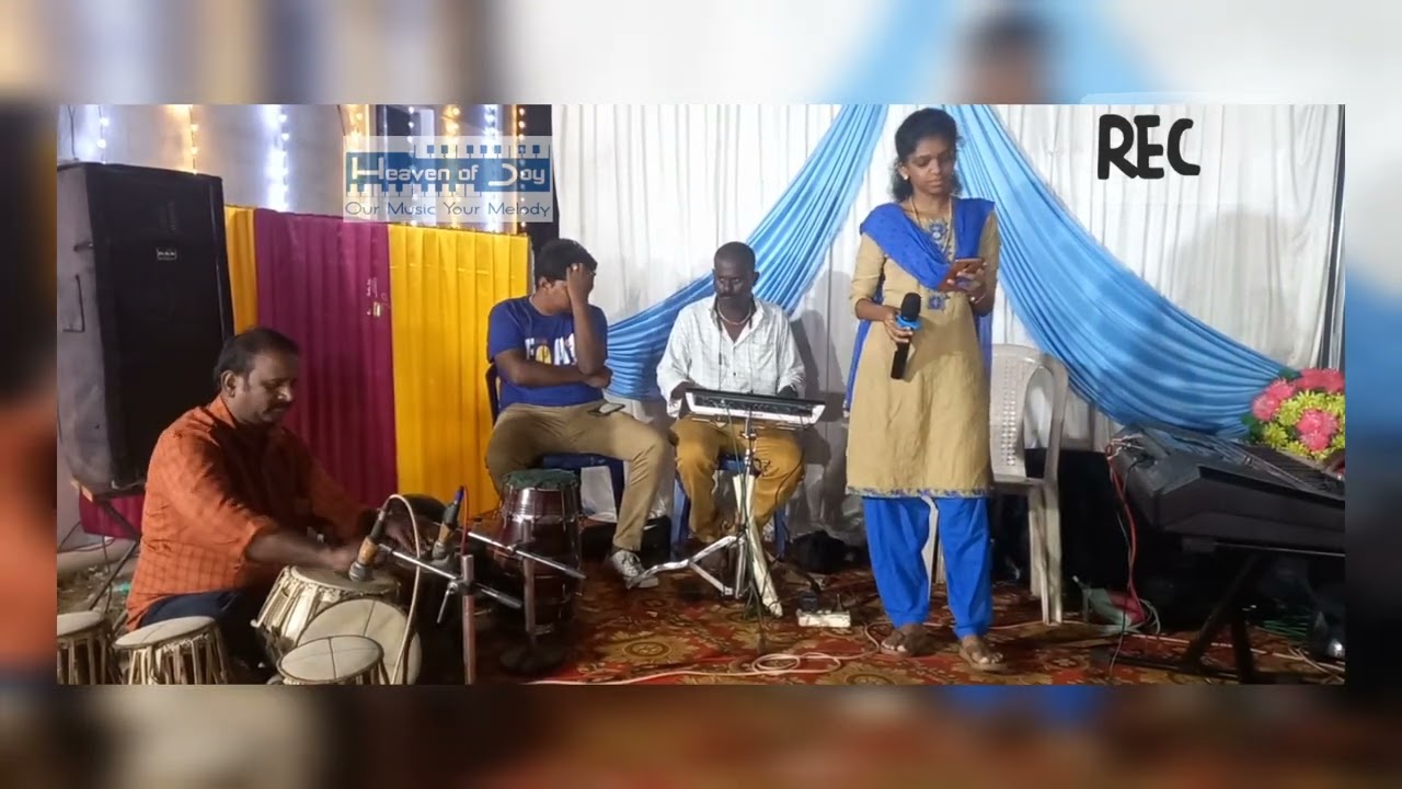 Naan Vazhvathu umakaga Cover song  Live record  Wedding gig Heaven of Joy
