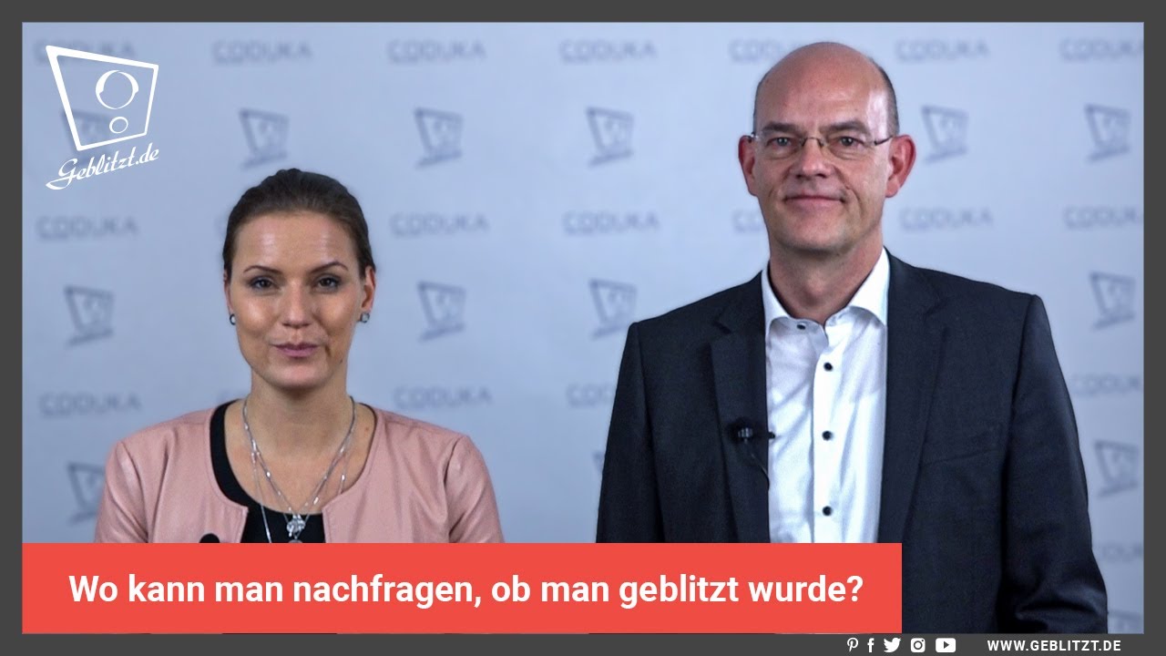 Wie Kann Man Herausfinden Ob Man Geblitzt Wurde Wo kann man nachfragen, ob man geblitzt wurde? - YouTube