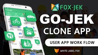 Gojek Clone App Demo - Fox-Jek | How Gojek Clone User App Works? - White Label Fox screenshot 5