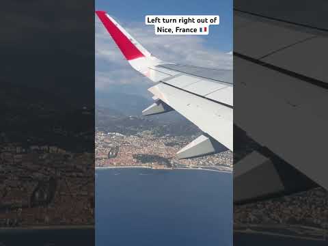 The prettiest airplane view in Europe? 🇫🇷✈️