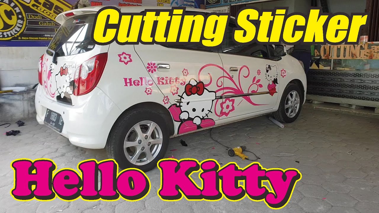 Cutting Sticker Hello Kitty Ayla YouTube