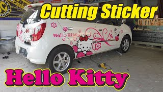 Cutting Sticker hello kitty ayla