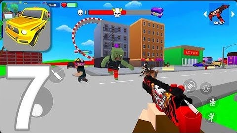 Gangs Wars: Pixel Shooter - Gameplay Walkthrough Part 7 - Rampage (iOS, Android)